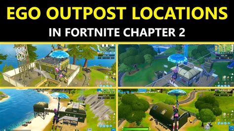 All Fortnite Ego Outposts Locations In Fortnite Chapter 2 Youtube
