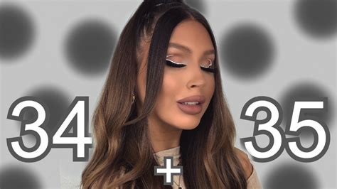 Ariana Grande 3435 Inspired Graphic White Eyeliner Makeup Tutorial Youtube