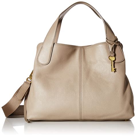Fossil Women's Maya Leather Satchel Purse Handbag - Trendy Girl Bags