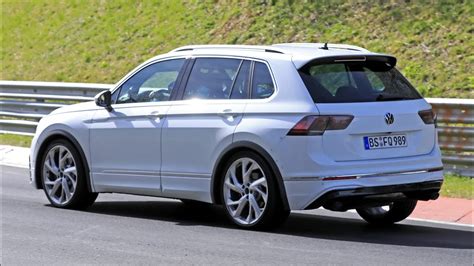 Spy Shots Volkswagen Tiguan R Youtube