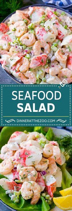 (may also season with garlic salt and fresh. Seafood Salad Recipe | Shrimp Salad Recipe | Crab Salad #salad #shrimp #crab #seafood #lunch #lo ...