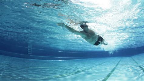 Underwater View Professional Swim Training In Swimming