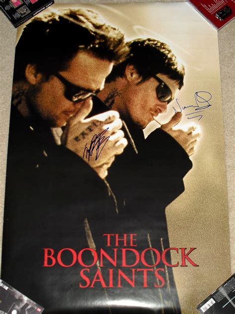 Sean Patrick Flanery And Norman Reedus Boondock Saints Autographed Poster