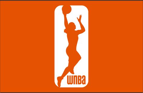 Wnba Logo Primary Dark Logo Womens National Basketball Association