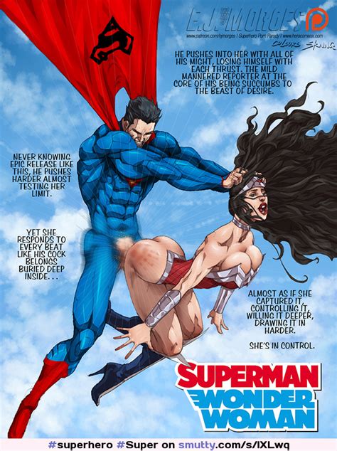 Superman And Wonder Woman Fuck Hard Superhero Super