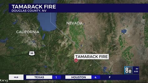 Tamarack Fire Continues To Burn In California Northern Nevada Youtube