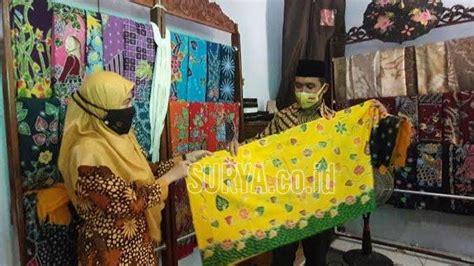 Peringati Hari Batik Nasional Cawawali Adi Wibowo Kunjungi Perajin