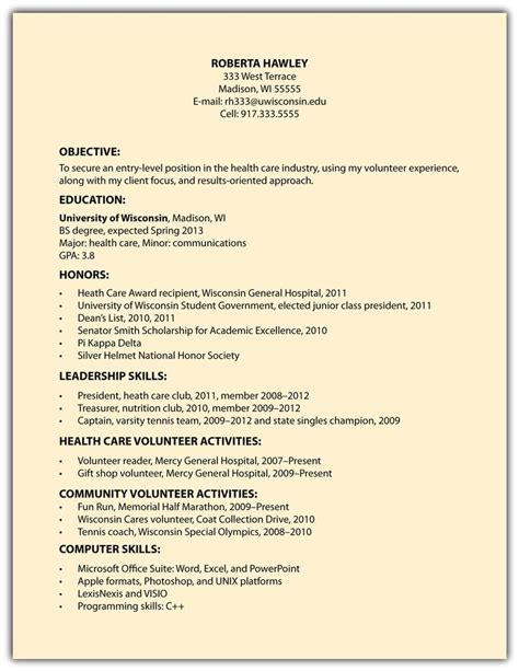 Simple Resume Examples Objective Free 8 Basic Resume Samples In Pdf