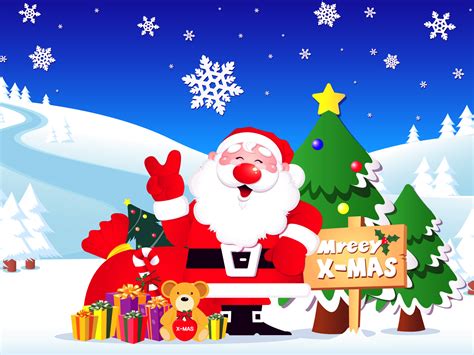 Christmas Cartoon Pictures Wishescollection
