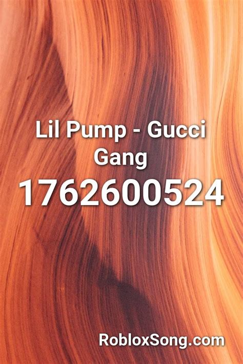 Lil Pump Gucci Gang Roblox Id Roblox Music Codes Songs Roblox