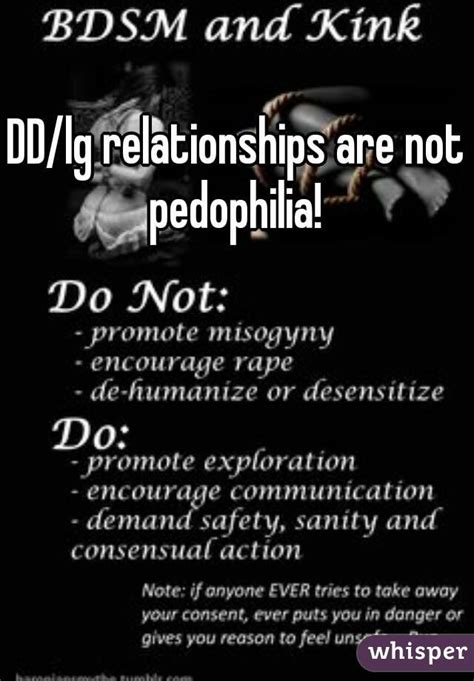 Ddlg Relationships Are Not Pedophilia