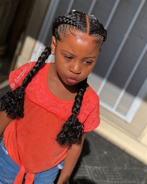 These braid hairstyles for kids have many variations that you can try. Awesome Braided Hairstyles For Little Girls | African braids hairstyles, Girls hairstyles braids ...