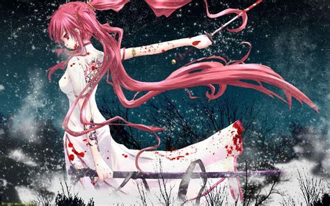 45 Bloody Anime Wallpapers Wallpapersafari