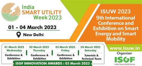 India Smart Utility Week 2023 Conference