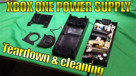 Open And Clean Xbox One Power Supply Youtube