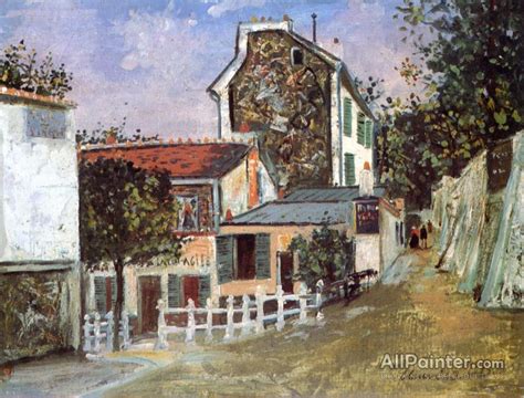 Maurice Utrillo The Lapin Agile Oil Painting Reproductions