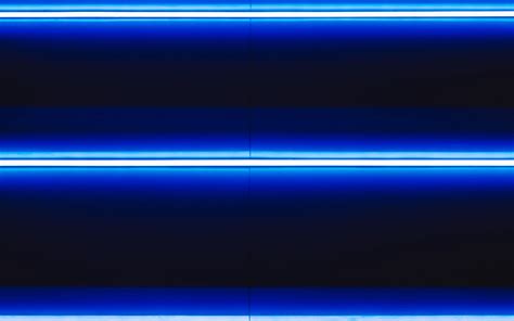 Download Wallpaper 3840x2400 Neon Lamps Stripes Light Blue 4k Ultra