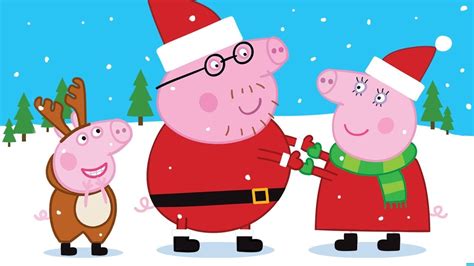 Frohe Weihnachten Weihnachten Mit Peppa Wutz Cartoons F R Kinder