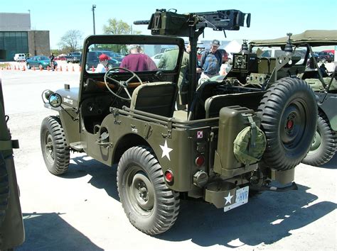 08fest 137 American Willys M38 Jeep 1950 With 30 Caliber