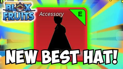 New Best Accessory Hat In Blox Fruits Must Have Youtube