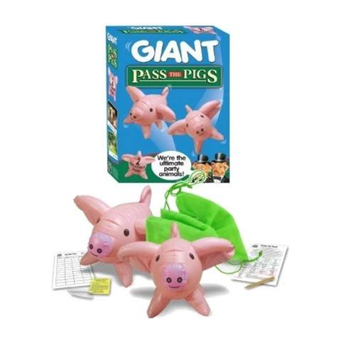Giant Inflatable Pass The Pigs Board Game At Mighty Ape Nz