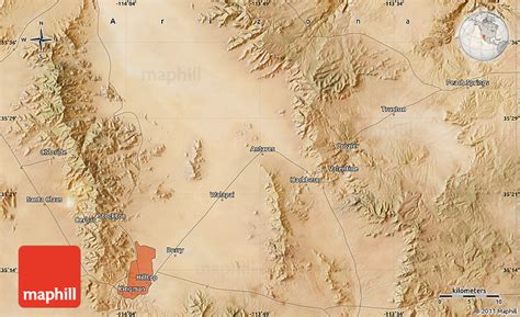 Satellite Map Of Kingman