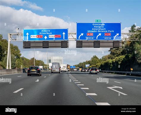Motorway Signs Overhead Gantry Hi Res Stock Photography And Images Alamy