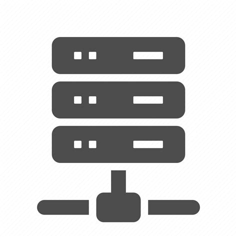 Connection Data Database Network Node Server Icon Download On