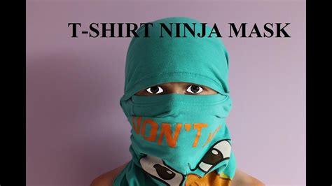 How To Make Ninja Mouth Mask