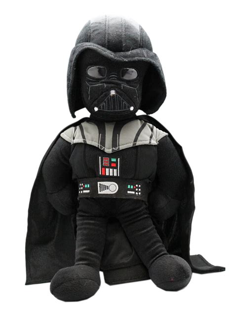 Star Wars Darth Vader Large Size Plush Toy With Secret Zipper Pocket