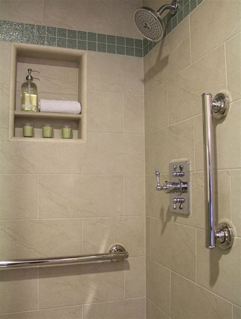 Examples Of How You Add Grab Bars To A Shower Or Tub And Have Them Be