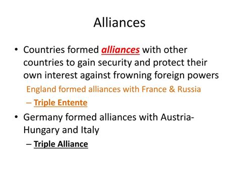Ppt Causes Of Wwi Powerpoint Presentation Free Download Id2809275