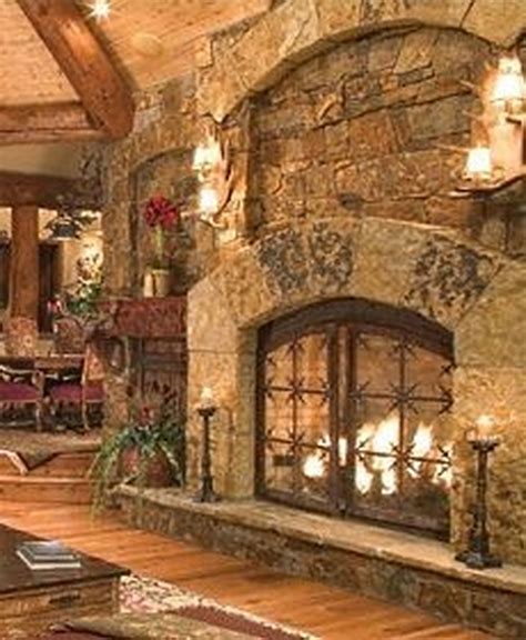 44 The Best Rustic Fireplace Design Ideas For Warmness Home Home