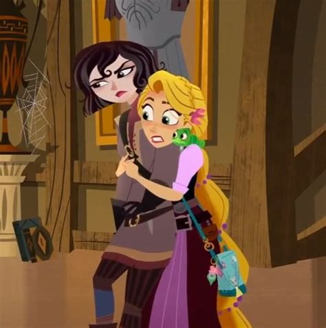 Cass And Rapunzel Rapunzels Tangled Adventure Tangled The Series