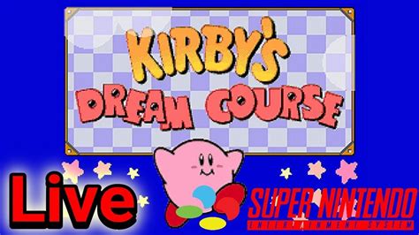 Kirby S Dream Course Snes Youtube