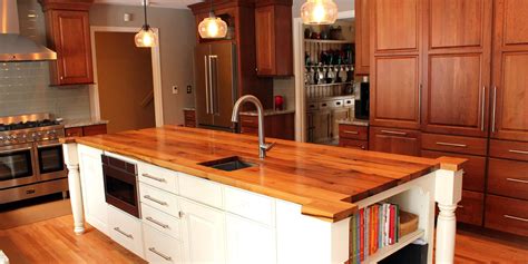 20 Rustic Wood Kitchen Countertops