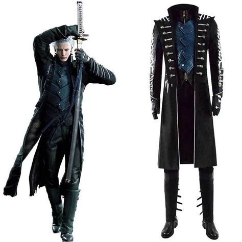 Accosplay Devil May Cry 5 Dmc 5 Vergil Cosplay Outfit Game Costume