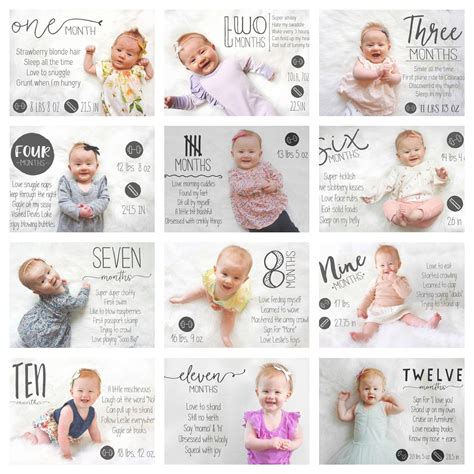 Tips For Taking Monthly Baby Photos Little Nugget Baby Milestone