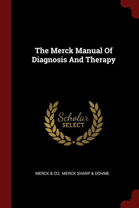 The Merck Manual Of Diagnosis And Therapy Co Merck And Merck Sharp