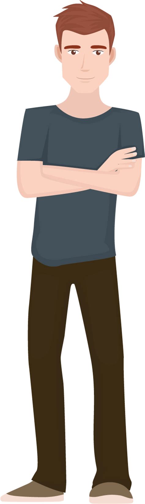 Clipart Handsome Man Cupitonians