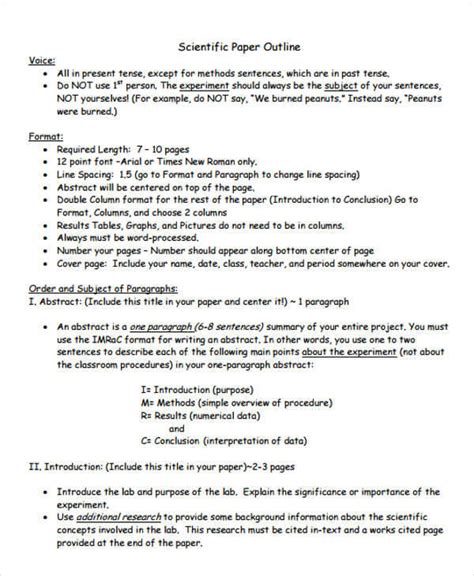 Share & embed concept paper sample. FREE 20+ Research Paper Outlines in PDF | MS Word
