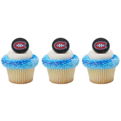 Montreal Canadiens Cake And Cupcake Topper