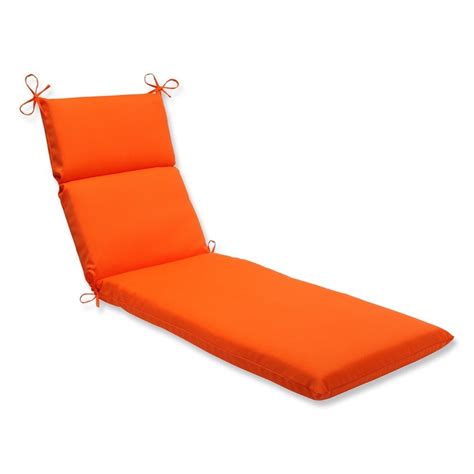 Primro orange squared chair cushion outdoor cushions, outdoor chair cushions, perfect pillow these pictures of this page are about:orange patio chair cushions. Pillow Perfect Outdoor Sundeck Chaise Lounge Cushion in ...