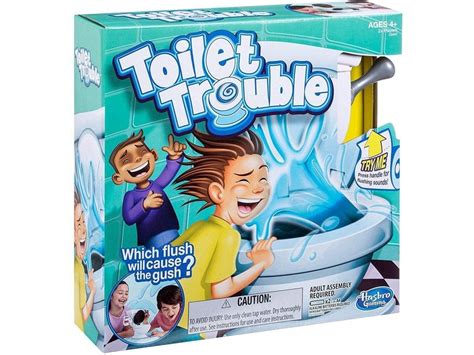 Hasbro Gaming Toilet Trouble Game Toys From Toytown Uk
