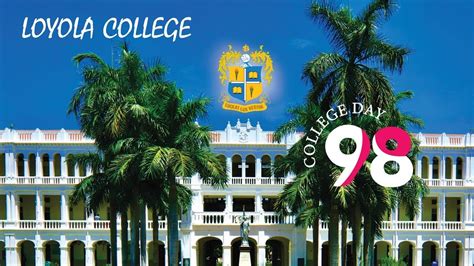 LOYOLA COLLEGE 98TH COLLEGE DAY APRIL 1 2023 YouTube