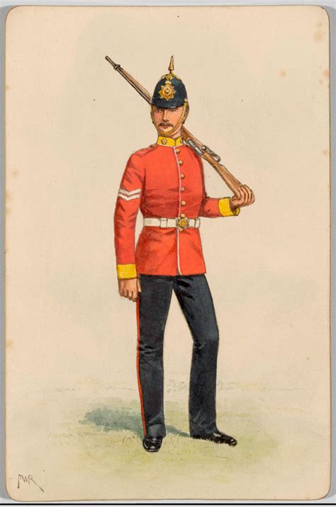 Corporal The Duke Of Cambridges Own Middlesex Regiment In Full