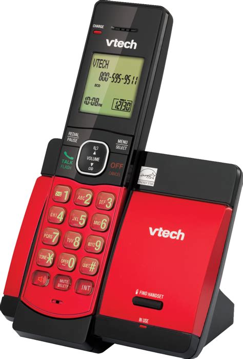 Vtech Cs5119 16 Dect 60 Expandable Cordless Phone System Red Cs5119 16
