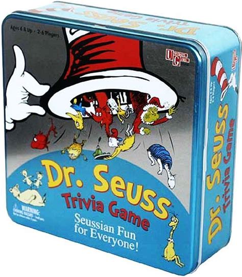 Dr Seuss Trivia Game Board Game Atlas