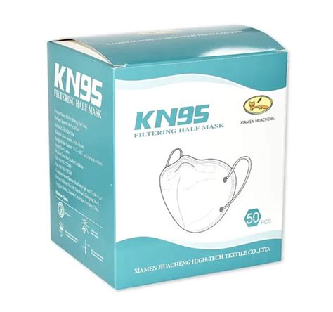 Paquete De 50 Cubrebocas Kn95