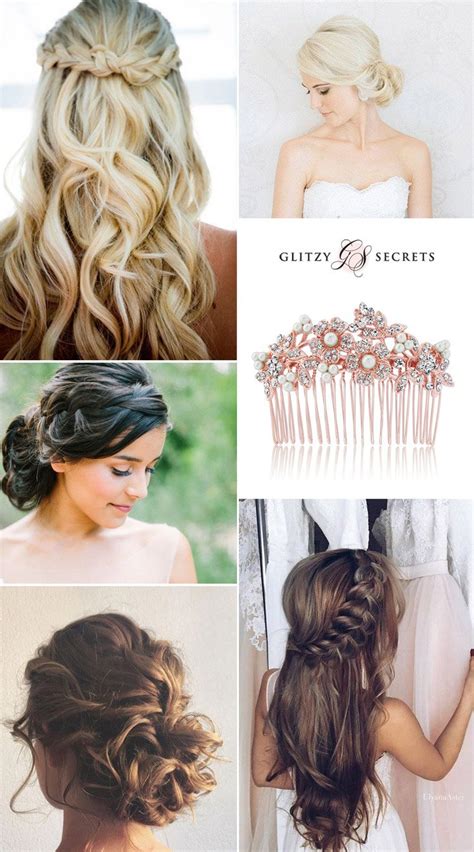 Discover hundreds of wedding hairstyles and new wedding hair ideas for you special day. Bridal Hairstyles: Classic or Modern? - Glitzy Secrets